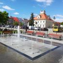 Leczyca, fountain